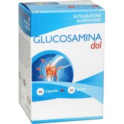 Aqua Viva Glucosamina Dol integratore 40 Capsule + 20 Perle