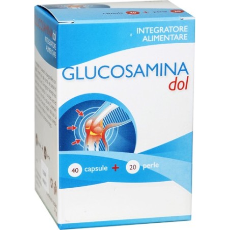 Aqua Viva Glucosamina Dol integratore 40 Capsule + 20 Perle Aqua Viva Glucosamina Dol integratore 40 Capsule + 20 Perle
