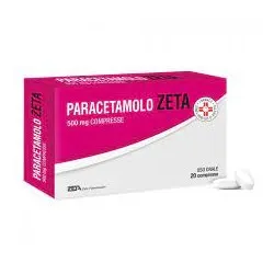 Paracetamolo Zeta Farmaceutici 20 Compresse 500mg