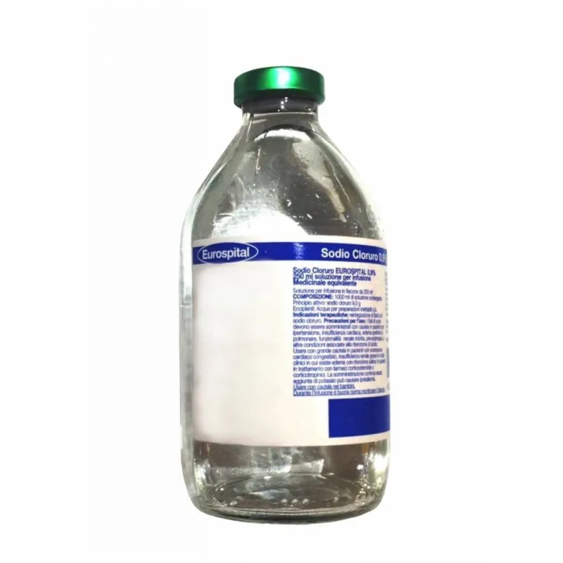 Eurospital soluzione fisiologica sodio cloruro 0,9% 500 ml