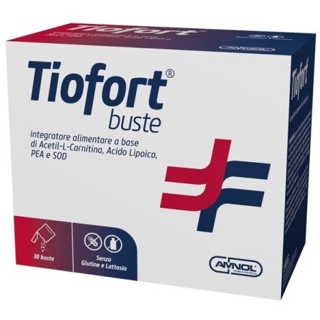 Amnol chimica biologica Tiofort integratore 30 buste da 5 g Amnol chimica biologica Tiofort integratore 30 buste da 5 g