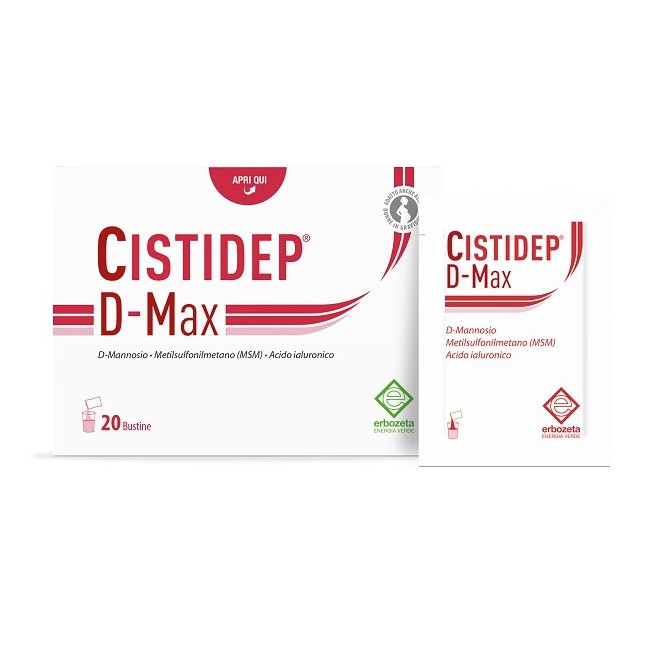 Erbozeta Cistidep d-max integratore 20 bustine