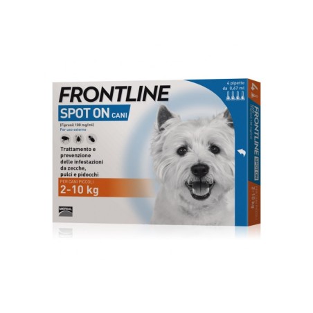 Frontline Spot On Cani Piccoli Da 2-10 Kg Frontline Spot On Cani Piccoli Da 2-10 Kg