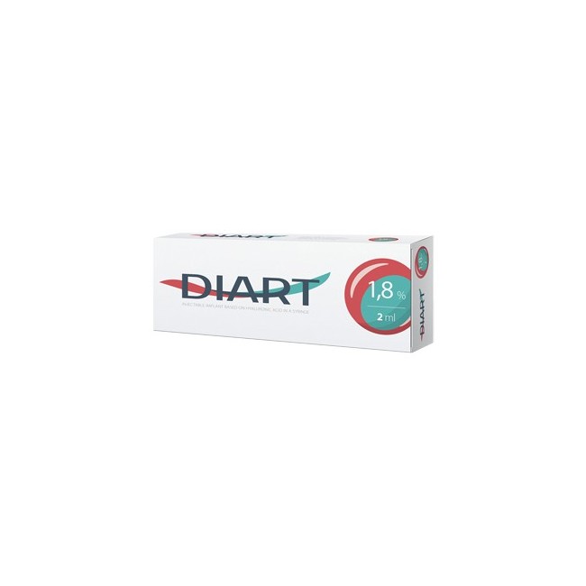 Diaco Diart Siringa intra-articolare 1,8% acido ialuronico 2 ml