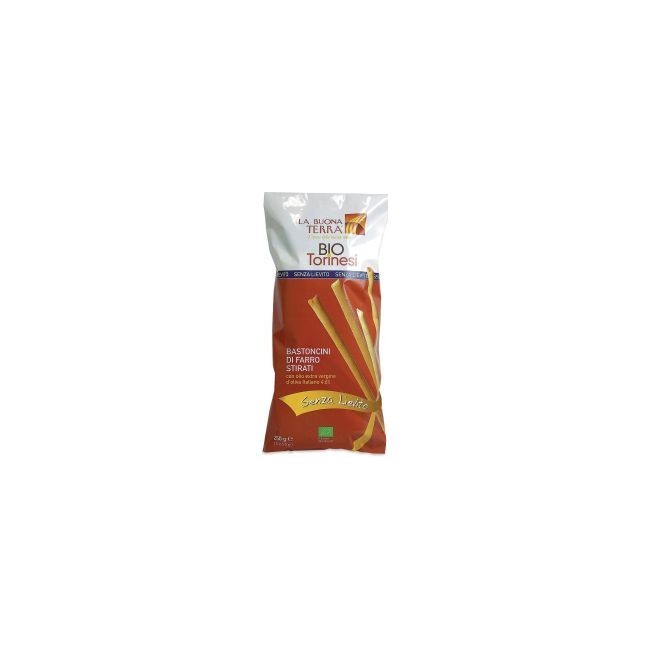Baule Volante La Buona Terra Bio Torinesi Grissini Al Farro Senza Lievito 250 G Baule Volante La Buona Terra Bio Torinesi Grissini Al Farro Senza Lievito 250 G