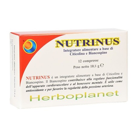 Herboplanet Nutrinus integratore 12 compresse Herboplanet Nutrinus integratore 12 compresse