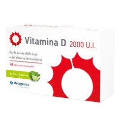 Metagenics Vitamina d 2000 ui 168 compresse masticabili
