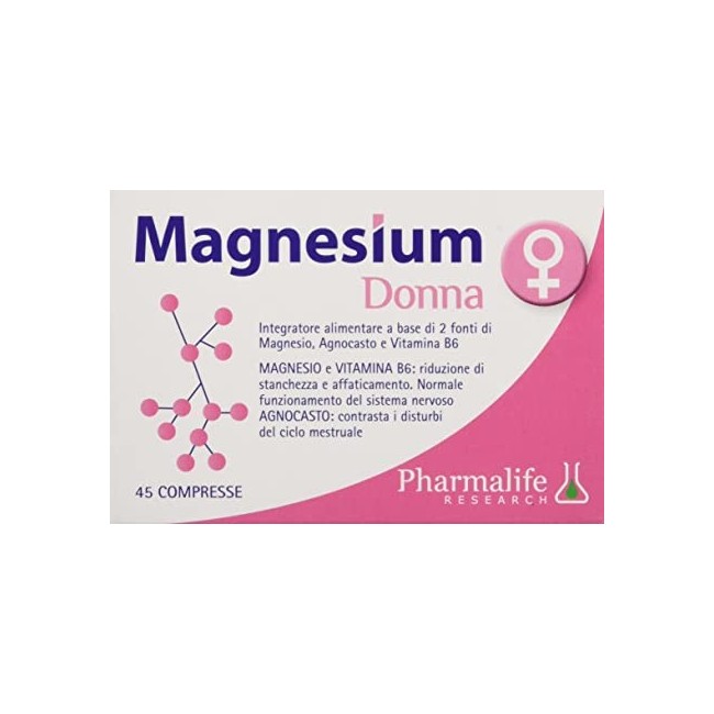 Pharmalife Magnesium donna 45 compresse Pharmalife Magnesium donna 45 compresse