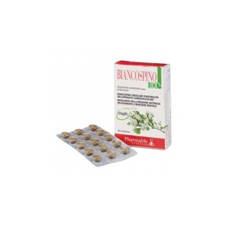 Pharmalife Biancospino 100% 60 compresse Pharmalife Biancospino 100% 60 compresse