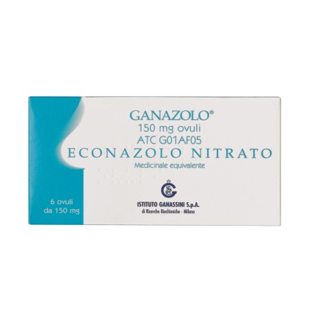 Ganazolo*6 Ovuli Vaginali 150mg