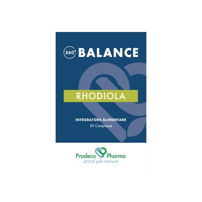 Prodeco Pharma 360 balance rhodiola 30 compresse