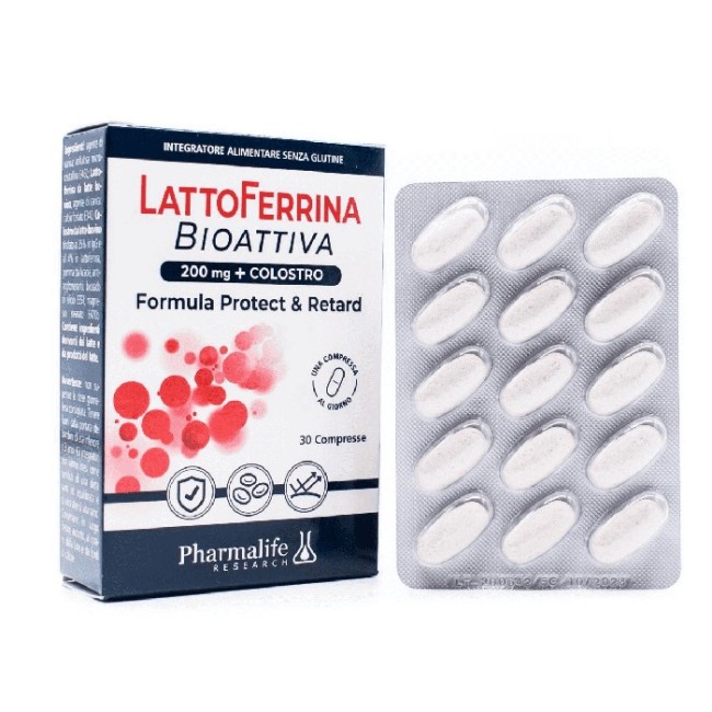 Pharmalife Lattoferrina bioattiva 30 compresse Pharmalife Lattoferrina bioattiva 30 compresse