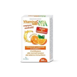 Sanavita Vitamina C Integratore 30 compresse masticabili