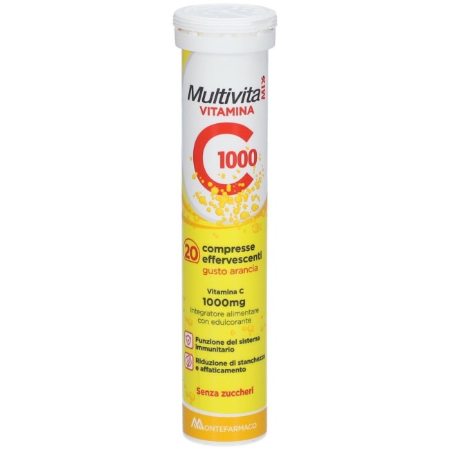 Montefarmaco Multivitamix vitamina c 1000 20 compresse Montefarmaco Multivitamix vitamina c 1000 20 compresse