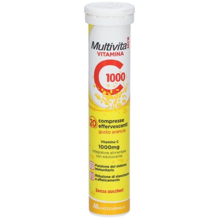 Montefarmaco Multivitamix vitamina c 1000 20 compresse