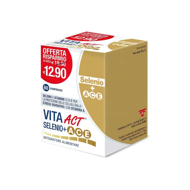 Vita act selenio+ace integratore 60 compresse