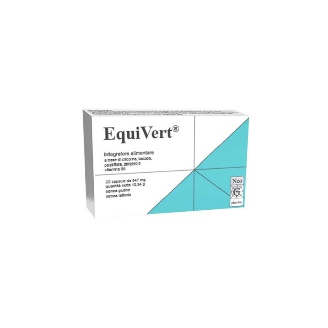 Neo G Pharma Equivert integratore 20 compresse Neo G Pharma Equivert integratore 20 compresse