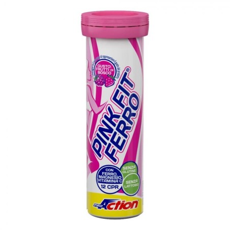 Proaction pink fit ferro integratore 12 compresse Proaction pink fit ferro integratore 12 compresse