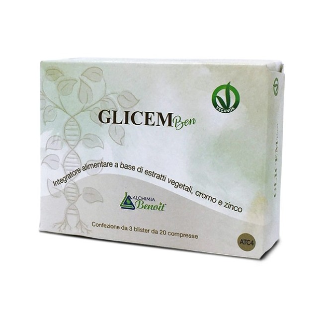 Alchimia Benoit Glicem ben integratore 60 compresse