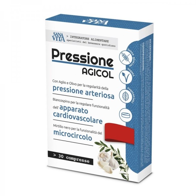 Sanavita pressione agicol integratore 30 compresse