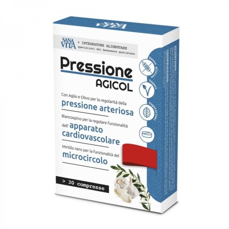 Sanavita pressione agicol integratore 30 compresse