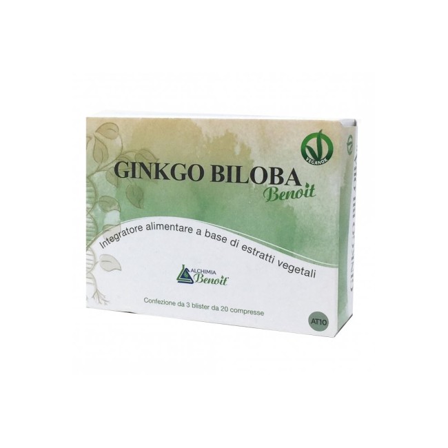 Alchimia Benoit Ginko biloba benoit 60 compresse