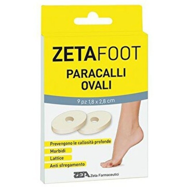 Zeta Foot Paracallo Ovale Lattice 9 PezziZ Zeta Foot Paracallo Ovale Lattice 9 PezziZ