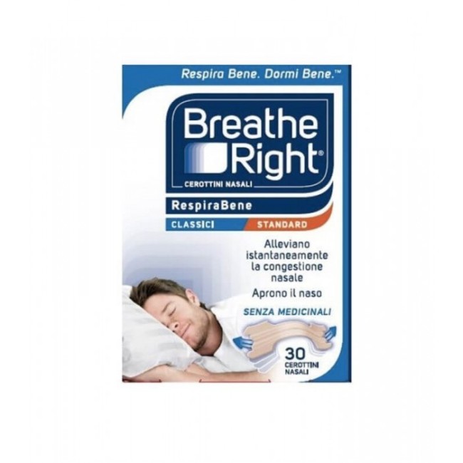 Efas Breathe right cerottini nasali classici 30 pezzi Efas Breathe right cerottini nasali classici 30 pezzi