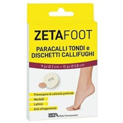 Zeta Foot Paracallo Tondo 8 Pezzi + Dischetto Callifugo 9 Pezzi