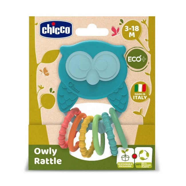 Chicco gioco owly rattle 1 pezzo dai 6 ai 36 mesi Chicco gioco owly rattle 1 pezzo dai 6 ai 36 mesi