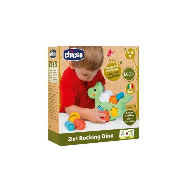 Chicco gioco Rocking Dino ECO+ da 1 a 4 anni