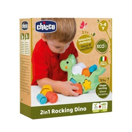Chicco gioco Rocking Dino ECO+ da 1 a 4 anni