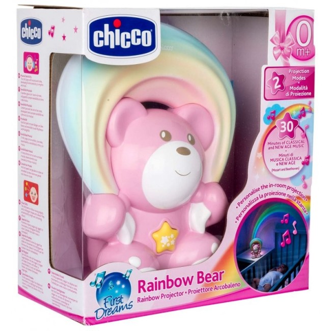 Chicco gioco orsetto arcobaleno 1 pezzo da 0 mesi in poi Chicco gioco orsetto arcobaleno 1 pezzo da 0 mesi in poi