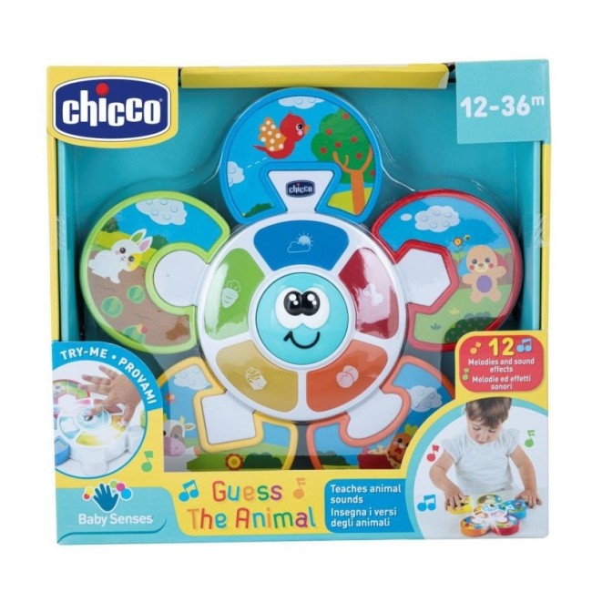 Chicco gioco guess the animal dai 12 ai 36 mesi Chicco gioco guess the animal dai 12 ai 36 mesi