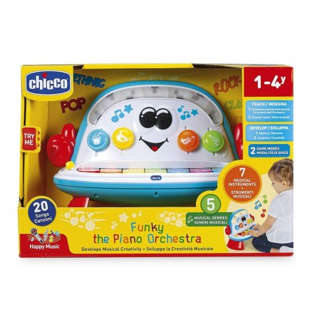 Chicco Gioco Funky The Piano Orchestra 1-4 Anni Chicco Gioco Funky The Piano Orchestra 1-4 Anni