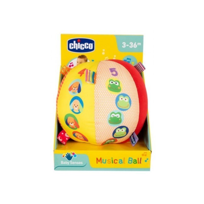 Chicco Gioco Palla Musicale 1 pezzo da 3 a 36 mesi Chicco Gioco Palla Musicale 1 pezzo da 3 a 36 mesi