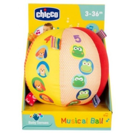 Chicco Gioco Palla Musicale 1 pezzo da 3 a 36 mesi Chicco Gioco Palla Musicale 1 pezzo da 3 a 36 mesi
