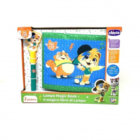 Chicco Gioco 44 Gatti Magico Libro Di Lampo dai 2 anni Chicco Gioco 44 Gatti Magico Libro Di Lampo dai 2 anni