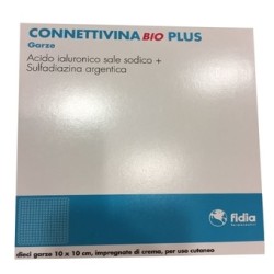 Connettivinabio Plus Garze 10x10 Cm 10 Pezzi