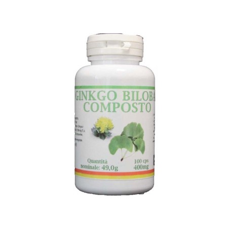Atena Bio Ginkgo Biloba Composto 100 capsule Atena Bio Ginkgo Biloba Composto 100 capsule