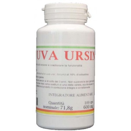 Atena Bio Uva Ursina integratore 100 capsule Atena Bio Uva Ursina integratore 100 capsule
