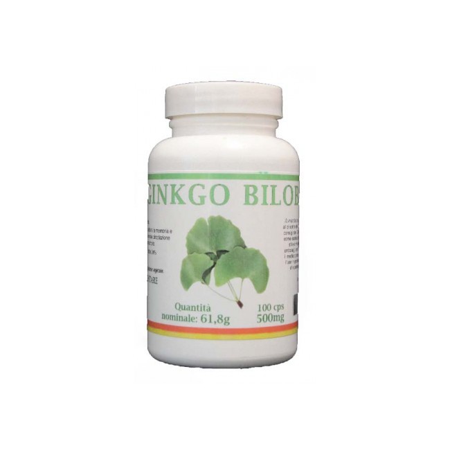 Atena Bio Ginkgo Biloba integratore 100 capsule Atena Bio Ginkgo Biloba integratore 100 capsule