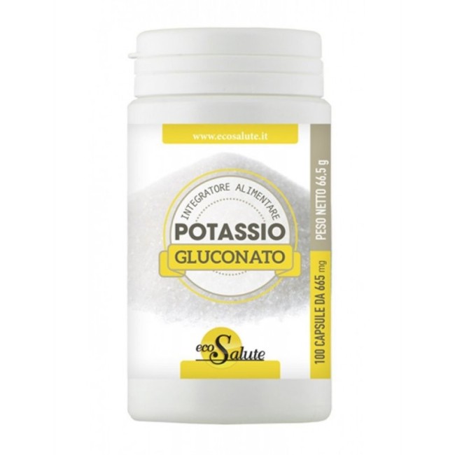 Spazio Ecosalute Potassio Gluconato 100 capsule Spazio Ecosalute Potassio Gluconato 100 capsule