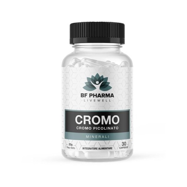 BF Pharma Cromo integratore 30 capsule