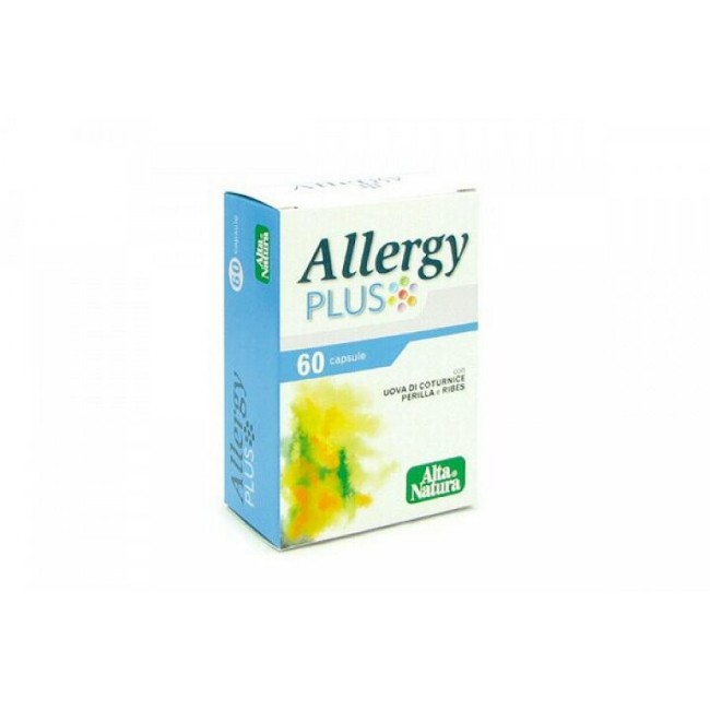 Alta Natura Allergy Plus integratore 60 capsule Alta Natura Allergy Plus integratore 60 capsule
