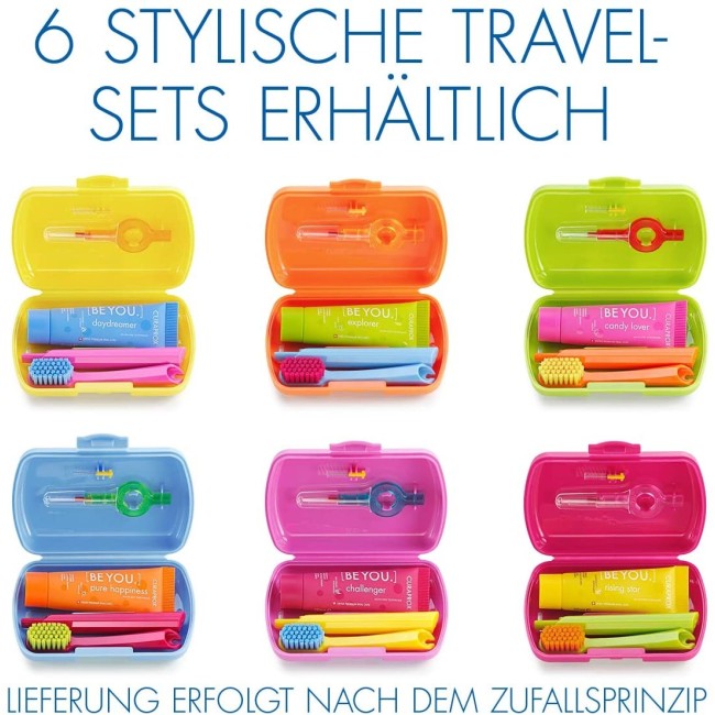 Curaprox travel set spazzolino dentifricio scovolino Curaprox travel set spazzolino dentifricio scovolino