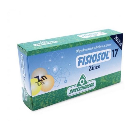 Specchiasol Fisiosol 17 Zinco oligoelementi 20 fiale Specchiasol Fisiosol 17 Zinco oligoelementi 20 fiale