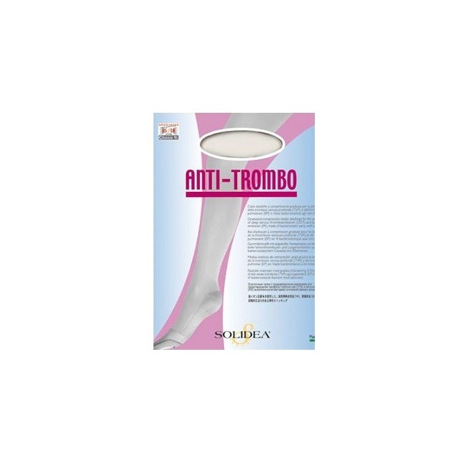 Solidea By Calzificio Pinelli Antitrombo Calza Bianco Medium Solidea By Calzificio Pinelli Antitrombo Calza Bianco Medium