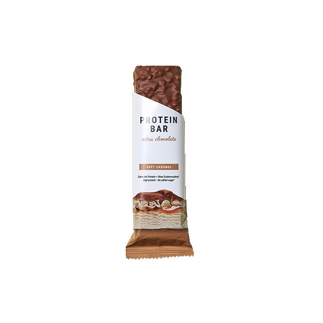 Foodspring Protein Bar Extra Chocolate Soft Caramel 65 G Foodspring Protein Bar Extra Chocolate Soft Caramel 65 G