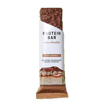 Foodspring Protein Bar Extra Chocolate Soft Caramel 65 G Foodspring Protein Bar Extra Chocolate Soft Caramel 65 G